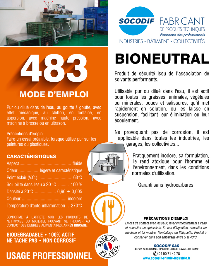 483 – BIONEUTRAL – Socodif